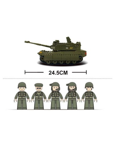 Carro Armato Merkava - Costruzioni Militari Sluban M38-B0305 Sluban
