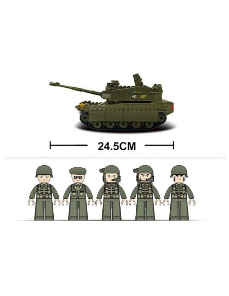 Carro Armato Merkava - Costruzioni Militari Sluban M38-B0305 Sluban