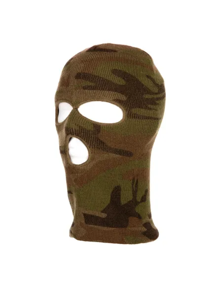 Passamontagna Balaclava pesante Mephisto 3 fori colori vari USA Fostex Garments