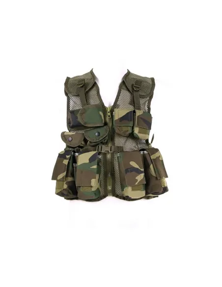 Gilet tattico militare mimetico da bambino 101 INC