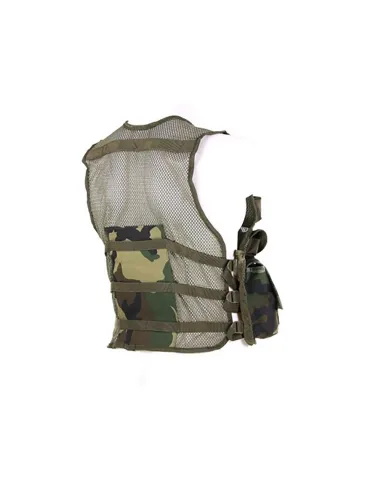 Gilet tattico militare mimetico da bambino 101 INC