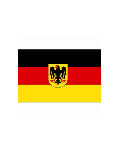 Bandiera Germania con Aquila Tedesca Bundeswappen - Bundesadler Fosco Industries