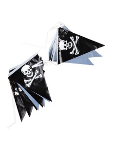 Nastro festone bandierine pirata