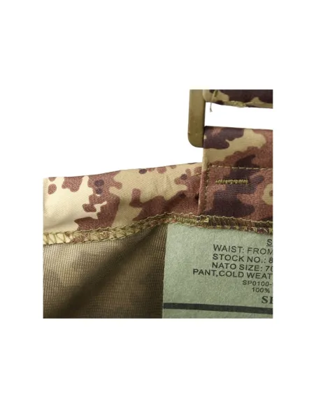 Pantaloni militari impermeabili traspiranti con bretelle SBB Brancaleoni