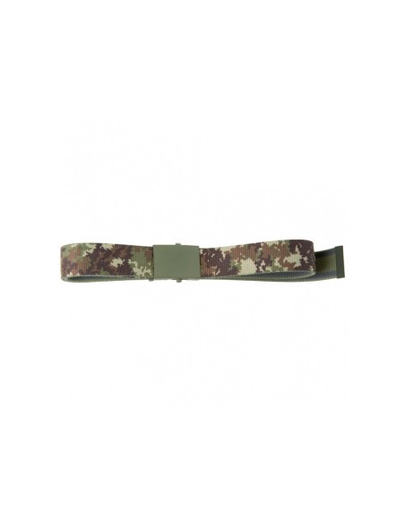 Cintura mimetica vegetato italiano con fibbia gommata SBB SBB Brancaleoni