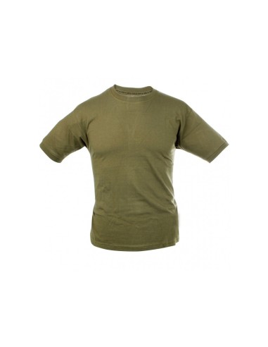 Maglietta Maniche Corte TShirt OD 100% Cotone T-Shirt Militare SBB Verde 