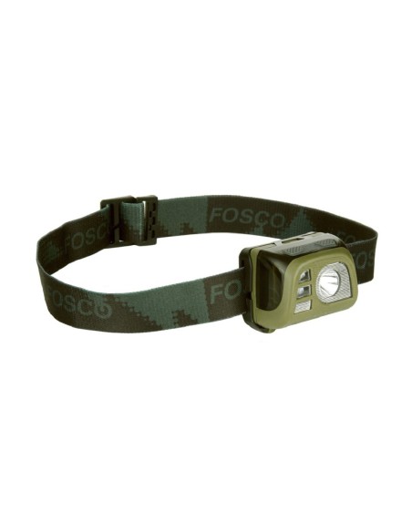 Torcia tattica 140 lumen da testa multifunzione Fosco Industries Torcia tattica 140 lumen da testa multifunzione Fosco Industries