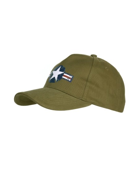 Cappello da Baseball USAF Seconda Guerra Mondiale colori vari Fostex Garments Cappello da Baseball USAF Seconda Guerra Mondiale colori vari Fostex Garments