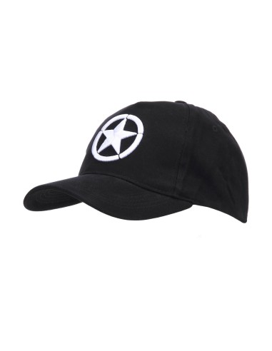 Cappello da Baseball ricamato 3D Forze Alleate Seconda Guerra Mondiale Fostex Garments