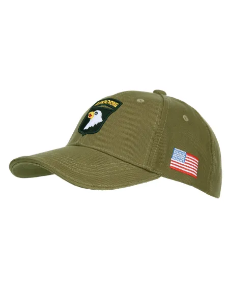 Cappello da Baseball 101st Divisione Airborne Paracadutisti Fostex Fostex Garments