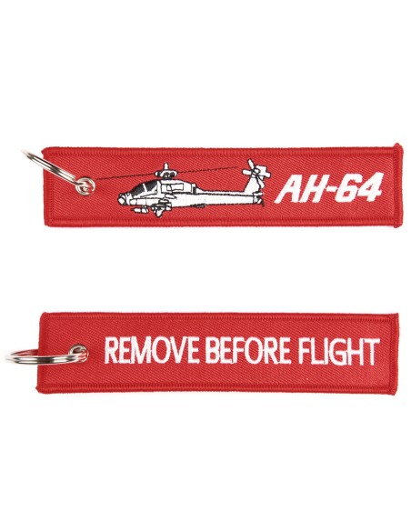 Portachiavi Remove Before Flight + AH-64 Elicottero Apache Non applicabile