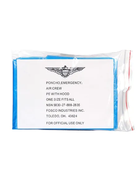 Poncho d’emergenza US Fosco Industries