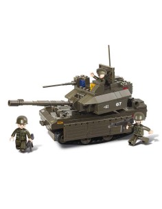 Carro Armato M1 Abrams M1A2 - Costruzioni Militari Sluban M38-B0287 Sluban