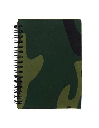 Block notes militare woodland A6 mm. 105 x 148 Fosco Industries