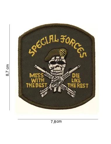 Toppa special-forces (teschio) Fostex Garments