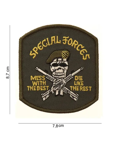 Toppa special-forces (teschio) Fostex Garments