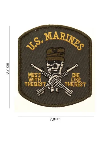 Toppa US marines (teschio) Fostex Garments