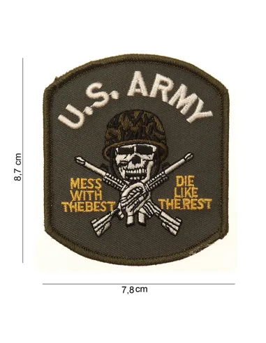 Toppa US army (teschio) Fostex Garments
