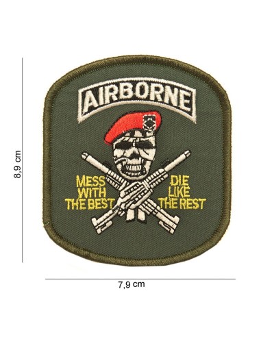 Toppa airborne (teschio) Fostex Garments