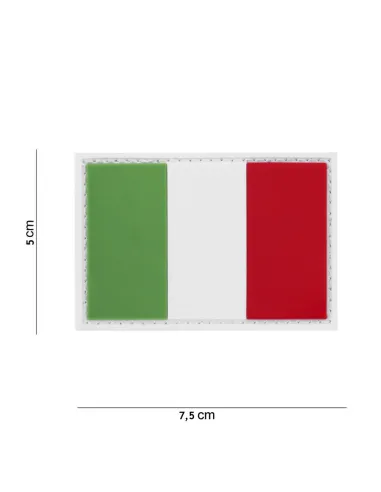 Toppa 3D PVC bandiera Italia 101 INC