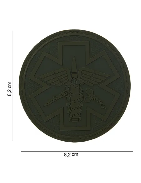 Toppa 3D PVC Paramedic verde 101 INC