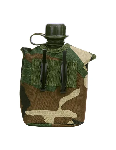 Borraccia in plastica con fodera woodland Fosco Industries