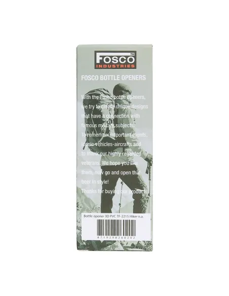 Apribottiglie 3D PVC TF-2215 Hiker Fosco Industries