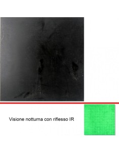 Toppa Patch IR infrarossi square 2,5x2,5 con velcro