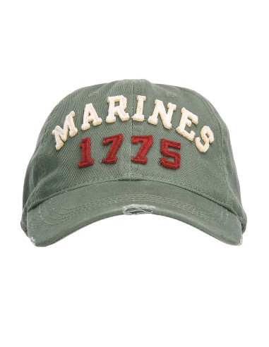 Cappello da Baseball militare stone washed Marines 1775 Fostex Garments
