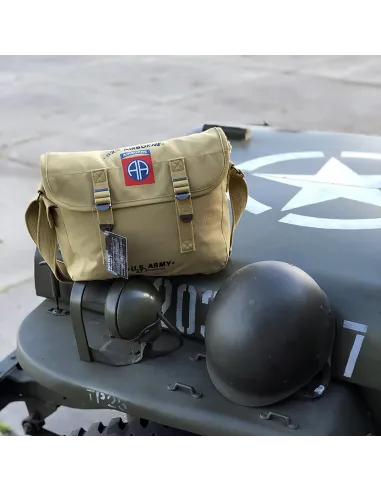 Borsa tracolla canvas 82nd Airborne Paracadutisti Fostex Garments