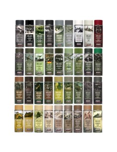 Vernice Militare bomboletta Spray 400 ml colori vari Fosco Industries