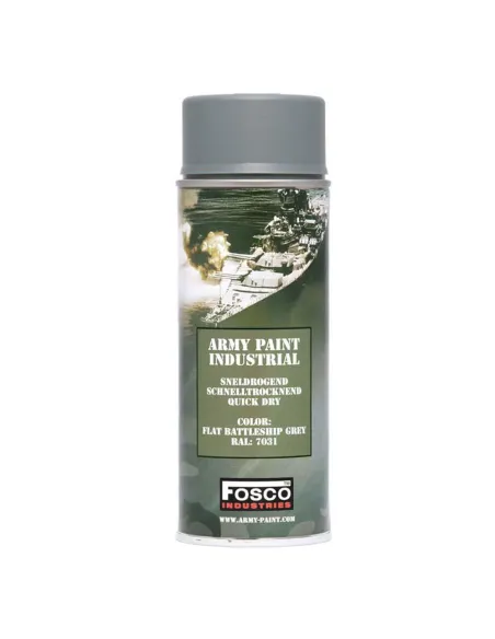 Vernice Militare bomboletta Spray 400 ml colori vari Fosco Industries