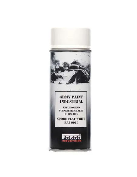 Vernice Militare bomboletta Spray 400 ml colori vari Fosco Industries