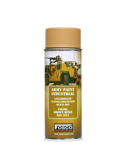 Vernice Militare bomboletta Spray 400 ml colori vari Fosco Industries