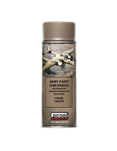 Vernice Militare bomboletta Spray 400 ml colori vari Fosco Industries
