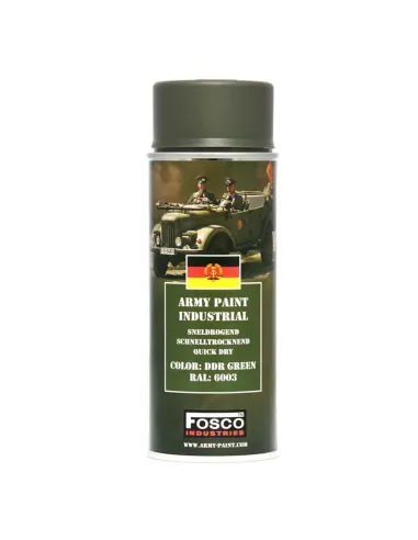 Vernice Militare bomboletta Spray 400 ml colori vari Fosco Industries
