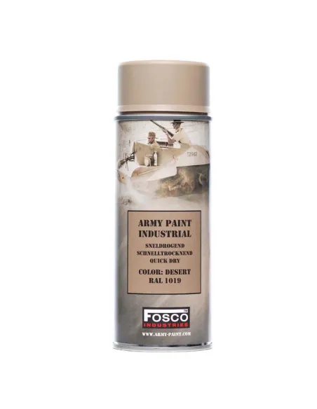 Vernice Militare bomboletta Spray 400 ml colori vari Fosco Industries