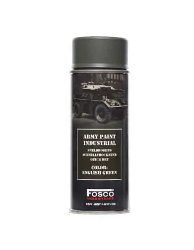 Vernice Militare bomboletta Spray 400 ml colori vari Fosco Industries