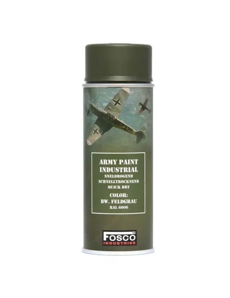 Vernice Militare bomboletta Spray 400 ml colori vari Fosco Industries