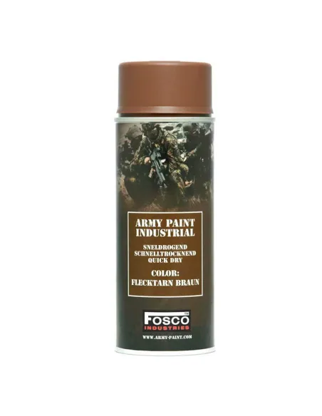 Vernice Militare bomboletta Spray 400 ml colori vari Fosco Industries