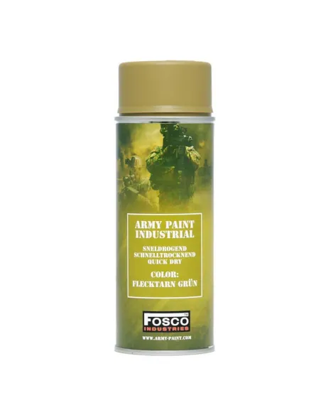 Vernice Militare bomboletta Spray 400 ml colori vari Fosco Industries