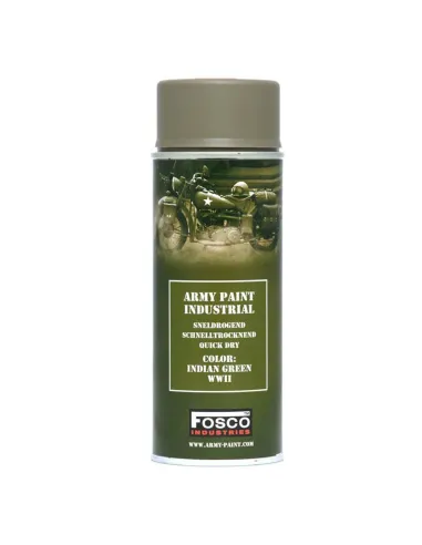 Vernice Militare bomboletta Spray 400 ml colori vari Fosco Industries