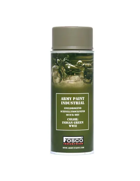 Vernice Militare bomboletta Spray 400 ml colori vari Fosco Industries