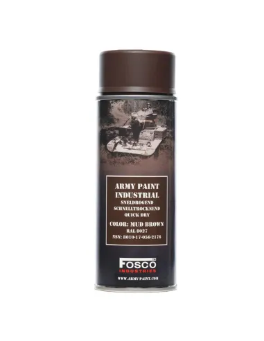 Vernice Militare bomboletta Spray 400 ml colori vari Fosco Industries