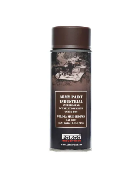 Vernice Militare bomboletta Spray 400 ml colori vari Fosco Industries