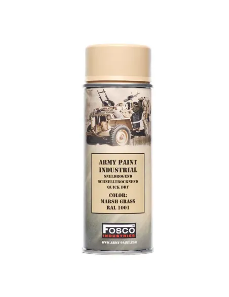Vernice Militare bomboletta Spray 400 ml colori vari Fosco Industries