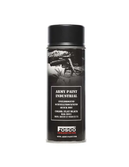 Vernice Militare bomboletta Spray 400 ml colori vari Fosco Industries