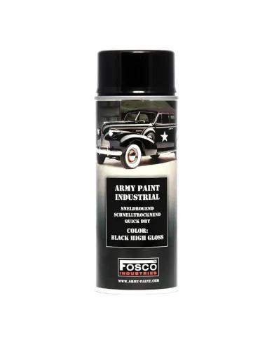 Vernice Militare bomboletta Spray 400 ml colori vari Fosco Industries