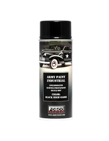 Vernice Militare bomboletta Spray 400 ml colori vari Fosco Industries