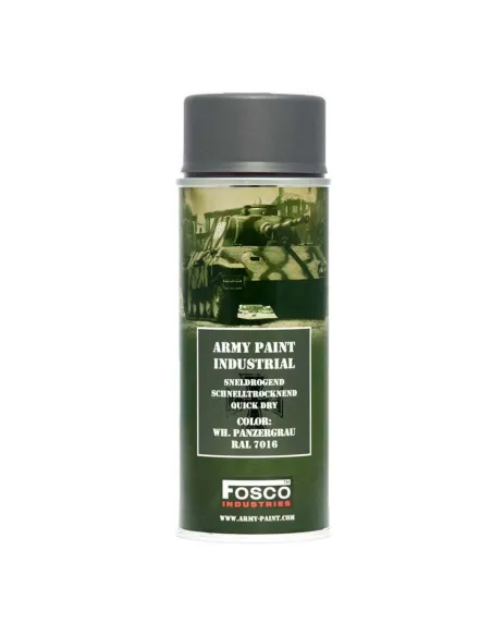 Vernice Militare bomboletta Spray 400 ml colori vari Fosco Industries
